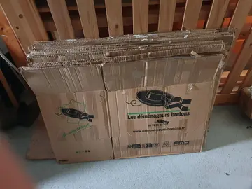 10 cartons de démanagement