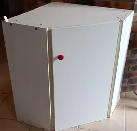 meuble d'angle à accrocher