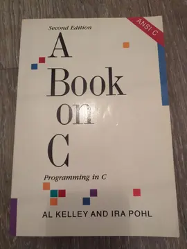 Livre "a book on C"