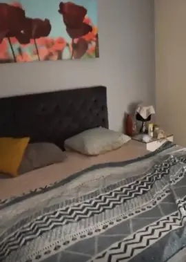 sommier + matelas + tête de lit