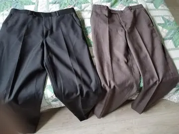 2 pantalons 42 homme