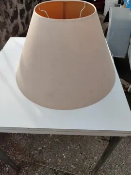Abat jour grand beige