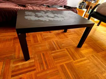 Table basse imitation bois