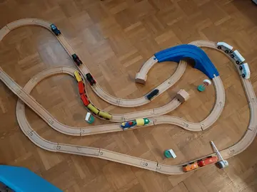 petit train et rails