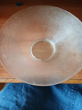 saladier en verre environ 10 cm de diamètre
