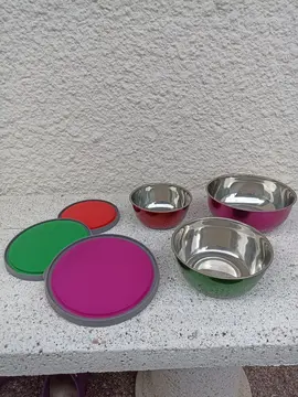 lot de 3 boites empilables