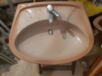 lavabo sur colonne