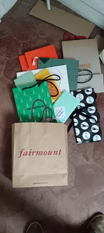 Sacs emballage de plusieurs marques