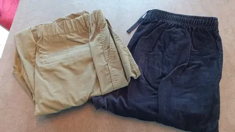 2 pantalons taille 46
