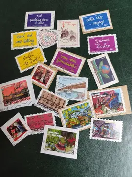 lot unique timbres Français 2011