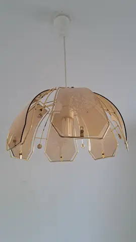 Lustre verre fumé