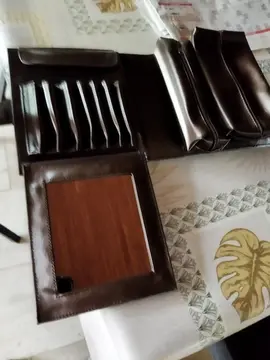 trousse de toilette avec miroir