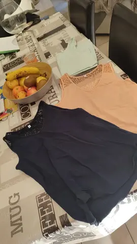 Lot débardeur femme t m