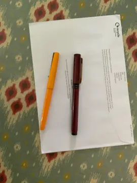 stylo encre plume à cartouche