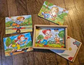 4 puzzle enfant