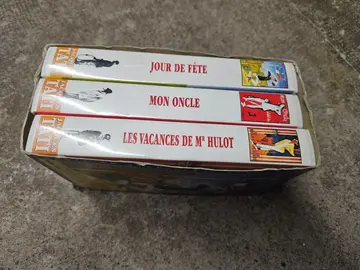 3 VHS de Jacques Tatie