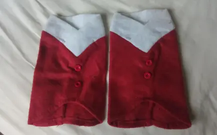 habit de Noël pour bouteilles