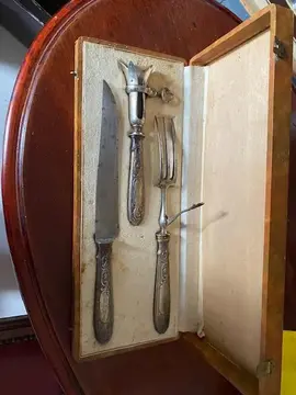 couvert à gigot ancien