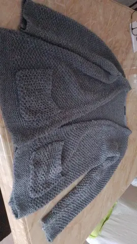 gilet gris taille M