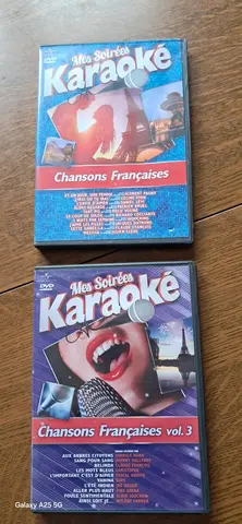 2 DVD karaoké