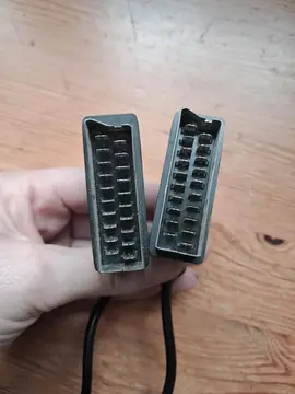 Câble double péritel