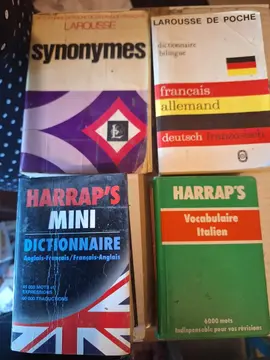 dictionnaires synonyme et bilingue
