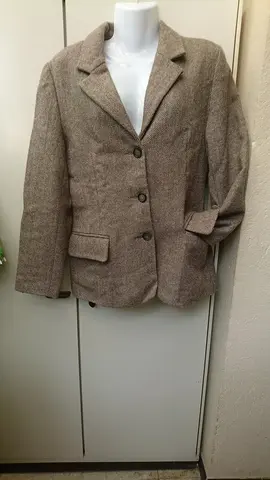Blazer laine cintré femme