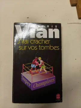 Livre : J'irai cracher sur vos tombes