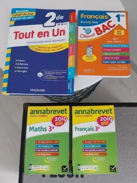 lot de livre scolaire