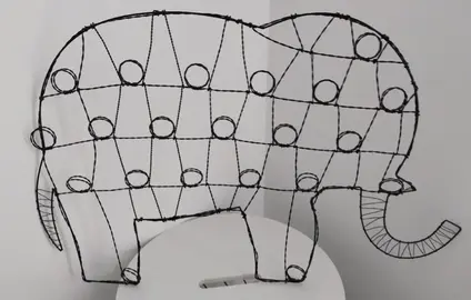 porte photo éléphant