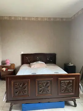 Cadre lit, armoire