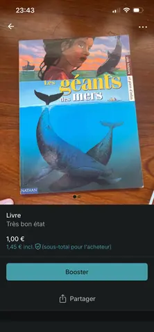 Livre : Les géants des mers
