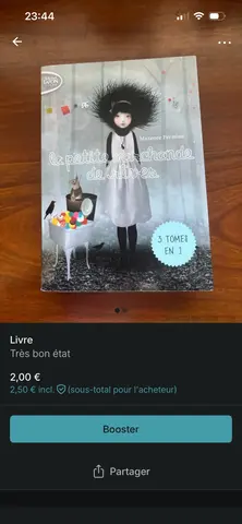 Livre : La petite marchande de rêves