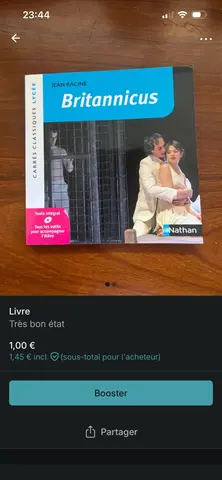 Livre : Britannicus