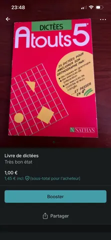 Livre de dictées