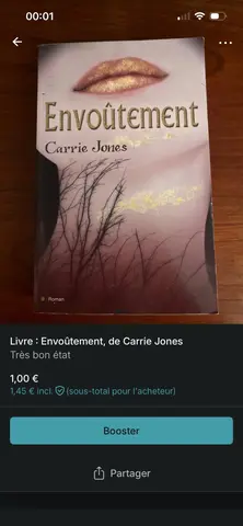 Livre : Envoûtement