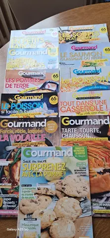 magazines de cuisine