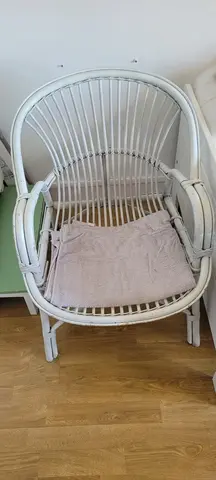 fauteuil en osier