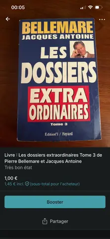 Livre : Les dossiers extraordinaires Tome 3