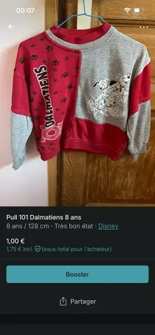 Pull 8 ans