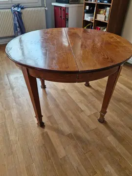 table en bois +2 ralonges
