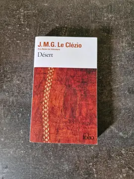 livre poche - Désert, J.M.G. Le Clezio