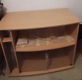 Meuble télé en bois