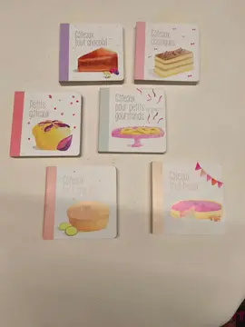 Collection de 6 livres de cuisine pour enfants
