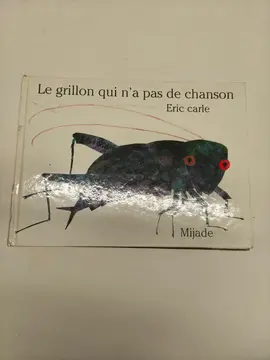 Livre : Le grillon qui n'a pas de chanson