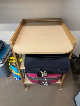 table à langer