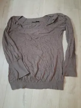 pull fin aspect froissé T L