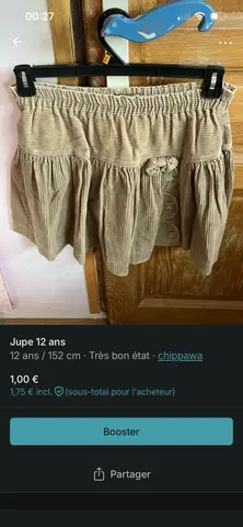 Jupe 12 ans