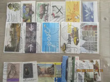 20 timbres oblitérés Allemagne - années 1990 à 2010