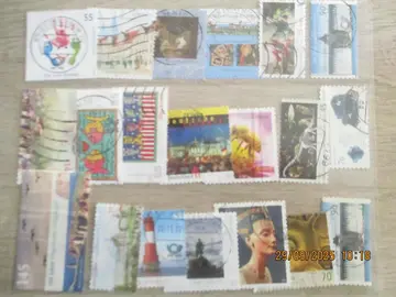 20 timbres oblitérés Allemagne - années 1990 à 2010